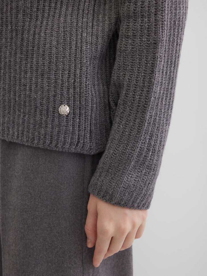 Свитер с шерстью и кашемиром