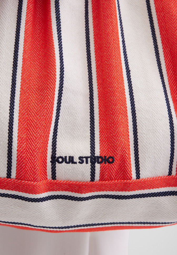 Сумка-шоппер в полоску