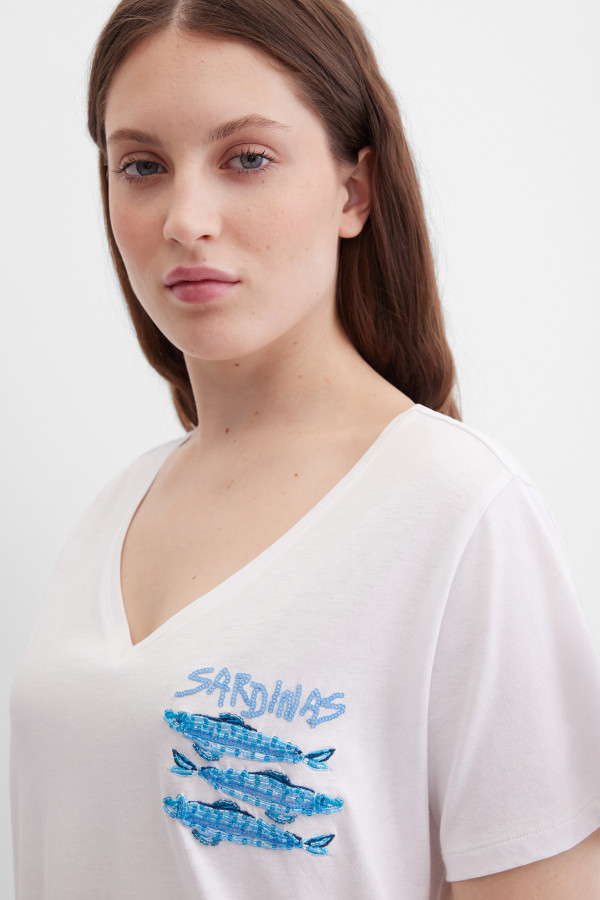 Футболка свободная