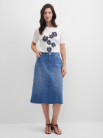 Юбка джинсовая миди
