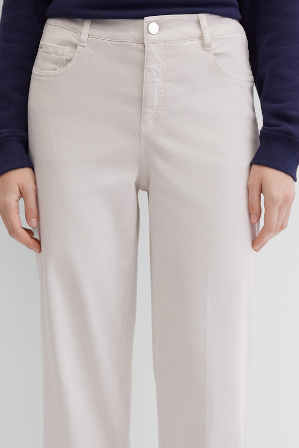 Джинсы с кокеткой