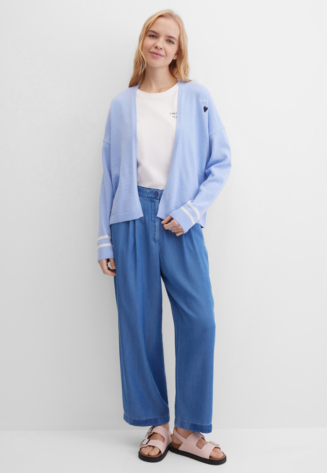 Кардиган свободный