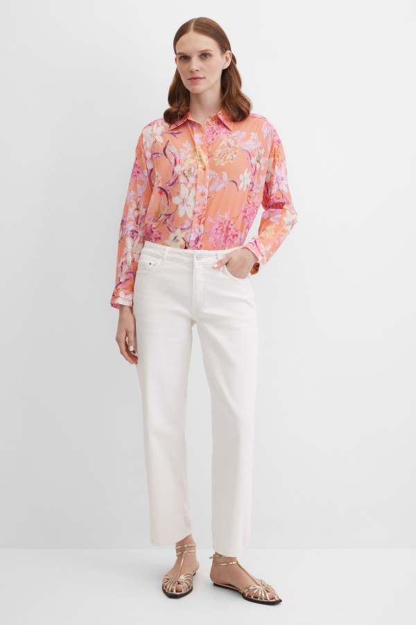 Джинсы прямого кроя