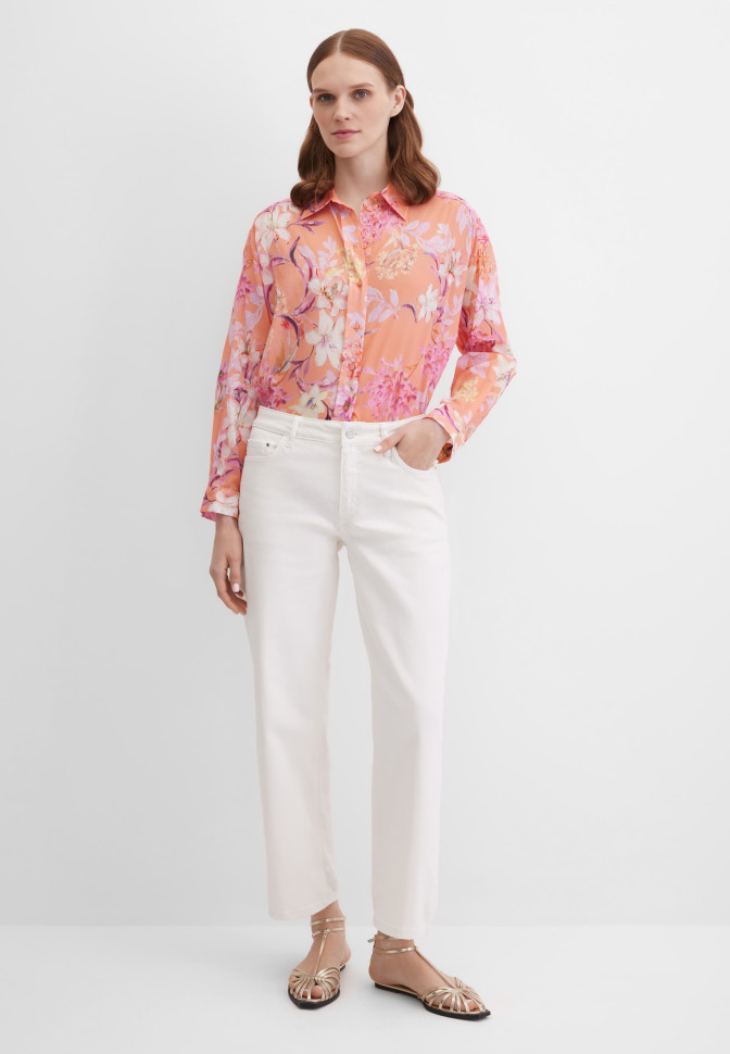 Джинсы прямого кроя