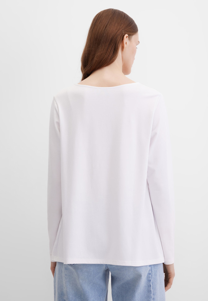 Лонгслив базовый