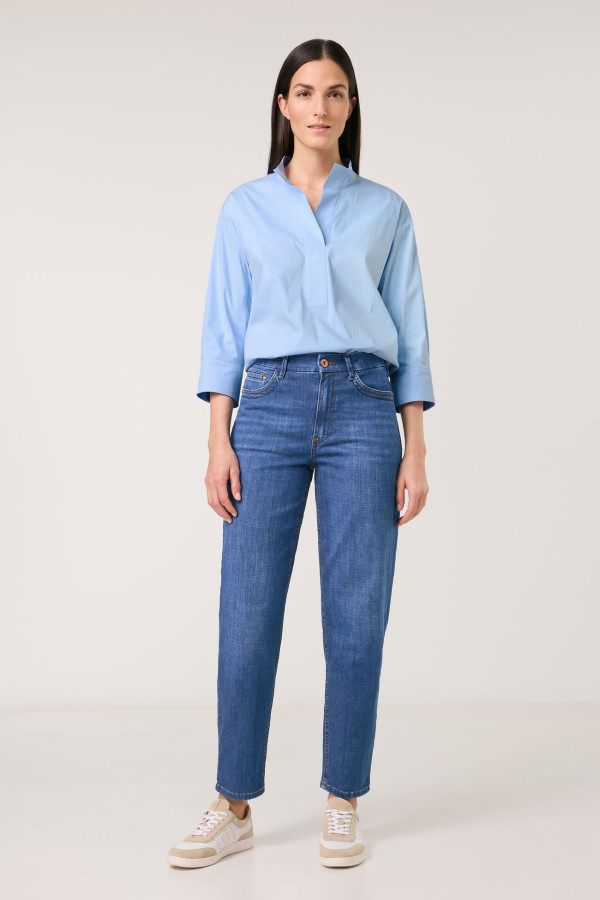 Джинсы mom fit