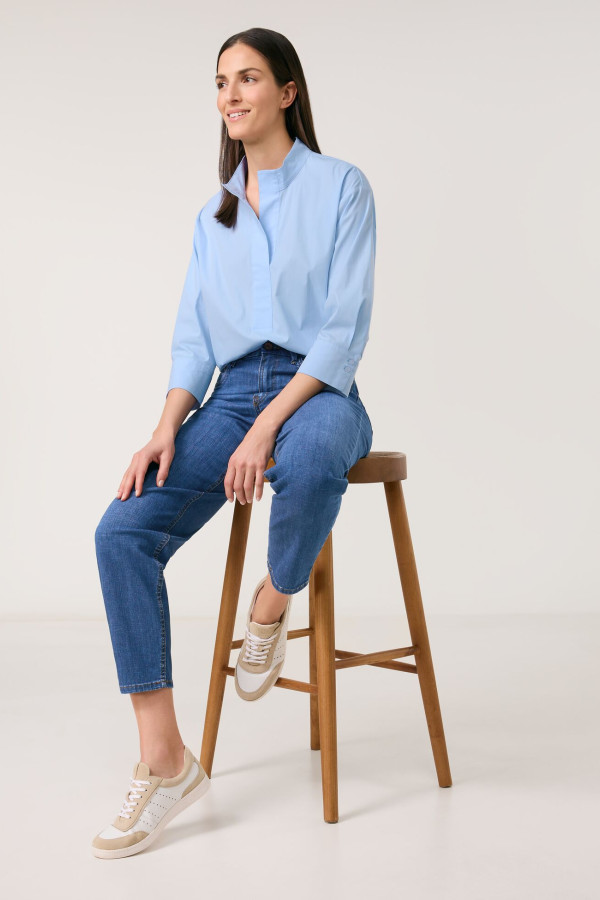 Джинсы mom fit