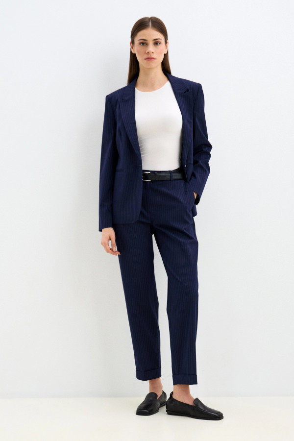 Жакет классический однобортный