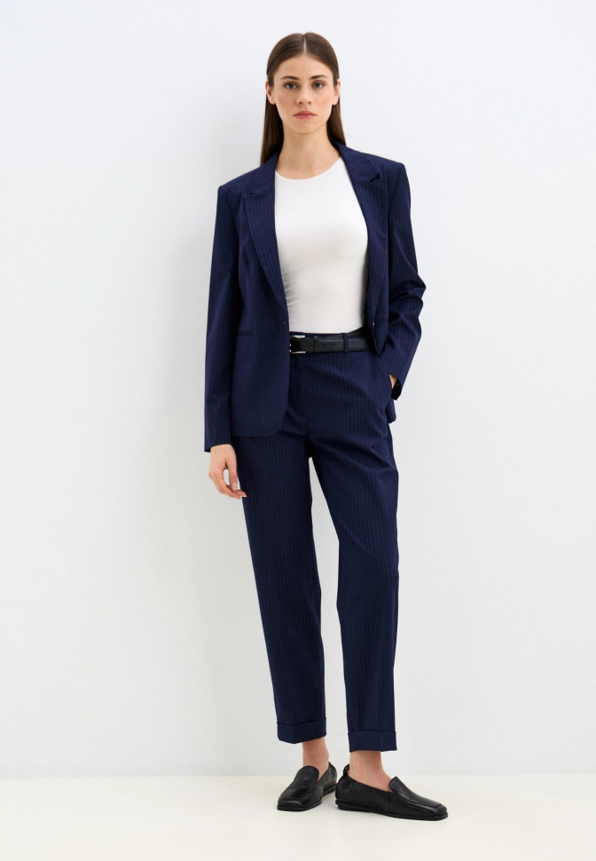 Жакет классический однобортный