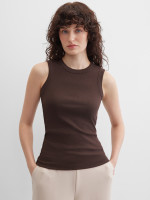 Топ-майка базовый в рубчик