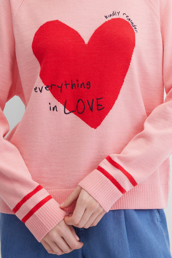 Джемпер свободный