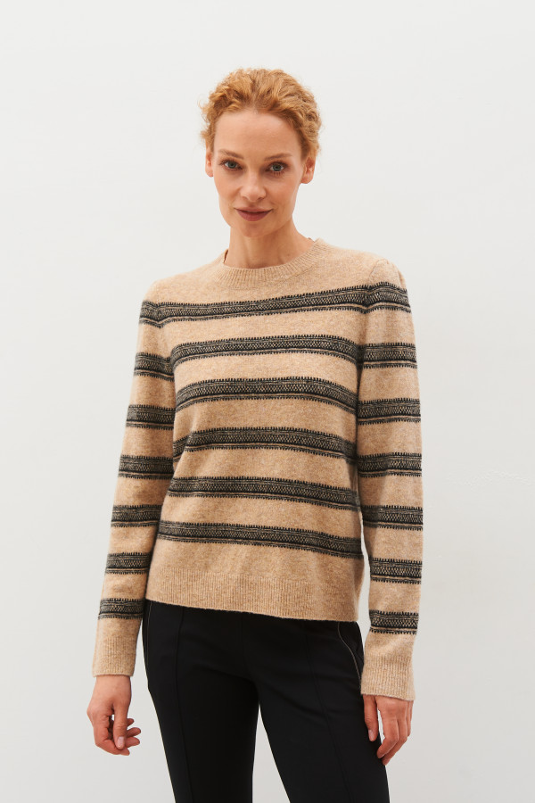 Джемпер с добавлением шерсти