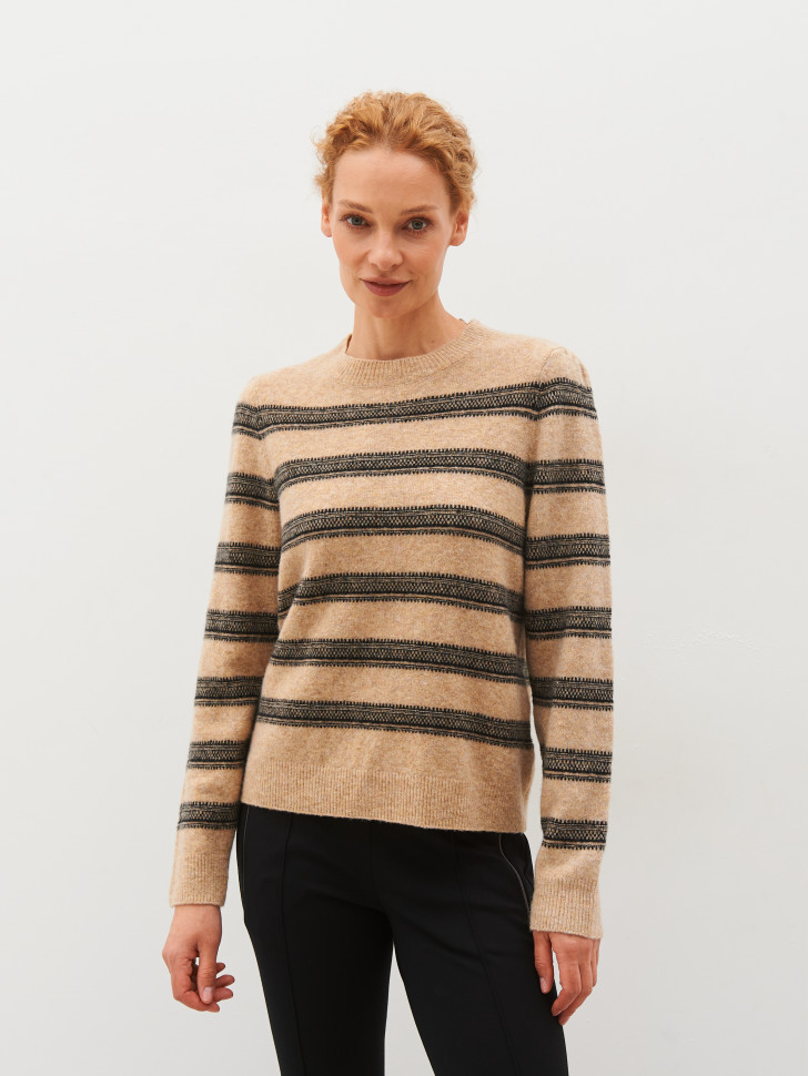 Джемпер с добавлением шерсти