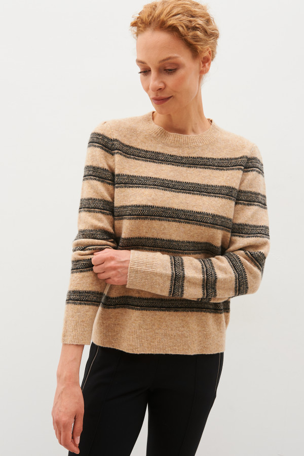 Джемпер с добавлением шерсти