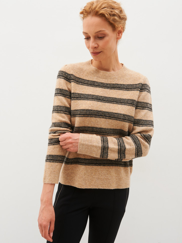 Джемпер с добавлением шерсти