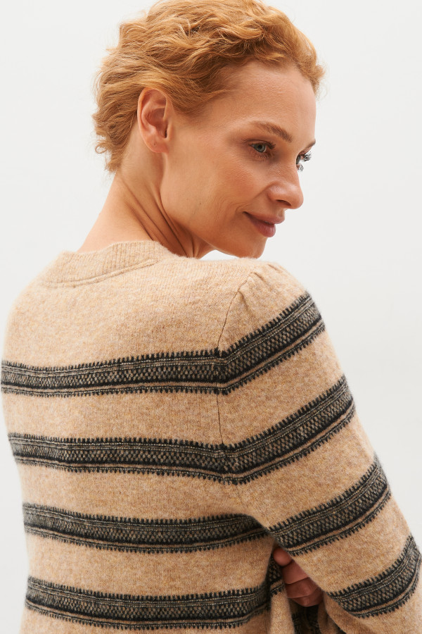 Джемпер с добавлением шерсти