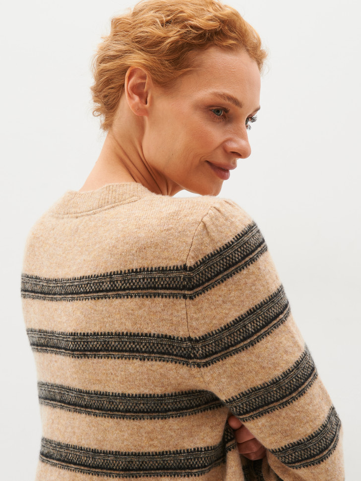 Джемпер с добавлением шерсти