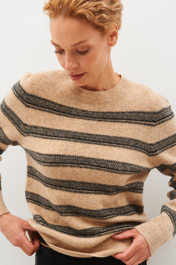 Джемпер с добавлением шерсти