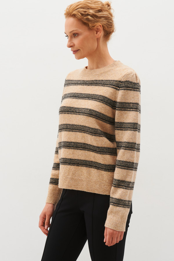 Джемпер с добавлением шерсти