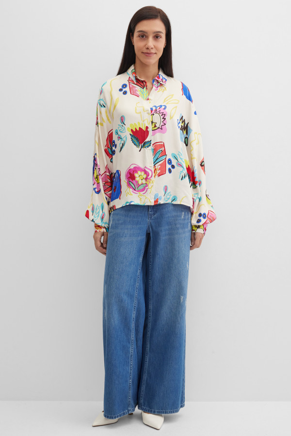 Блузка из вискозы