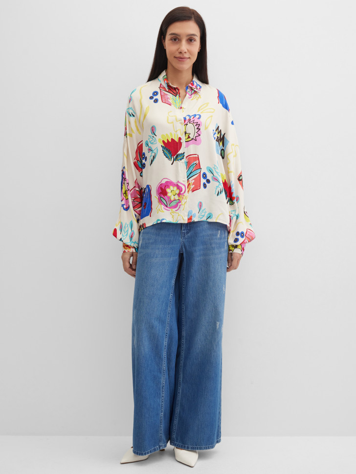 Блузка из вискозы