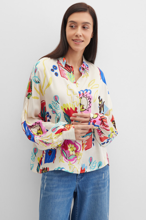 Блузка из вискозы