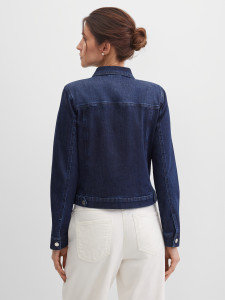 Куртка джинсовая с эффектом потертости