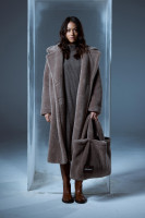 Шуба из эко меха