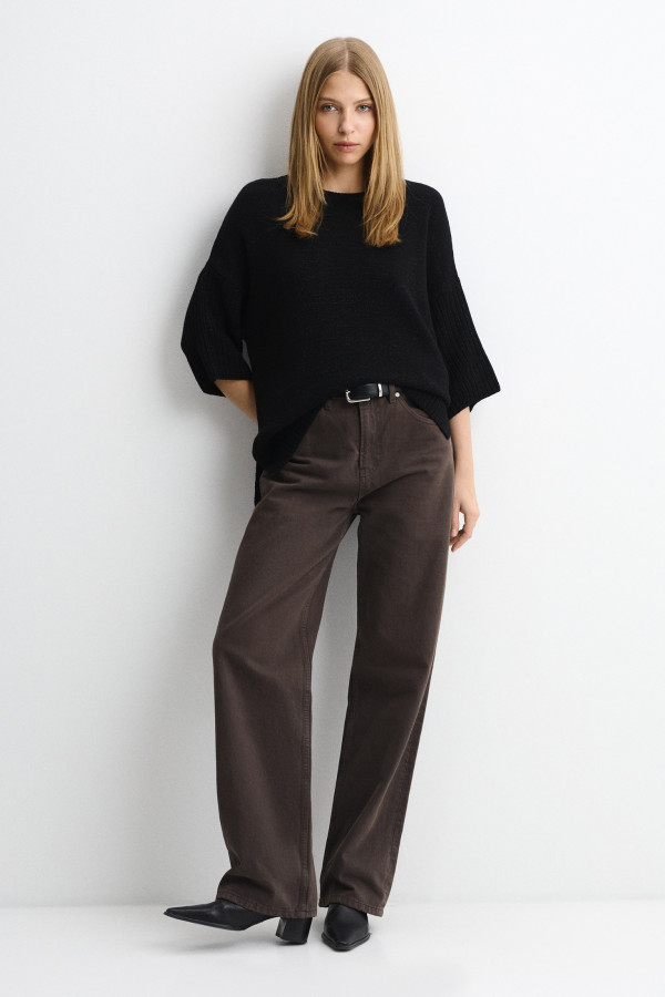 Джемпер с коротким рукавом