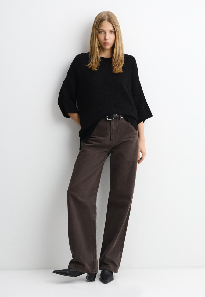 Джемпер с коротким рукавом