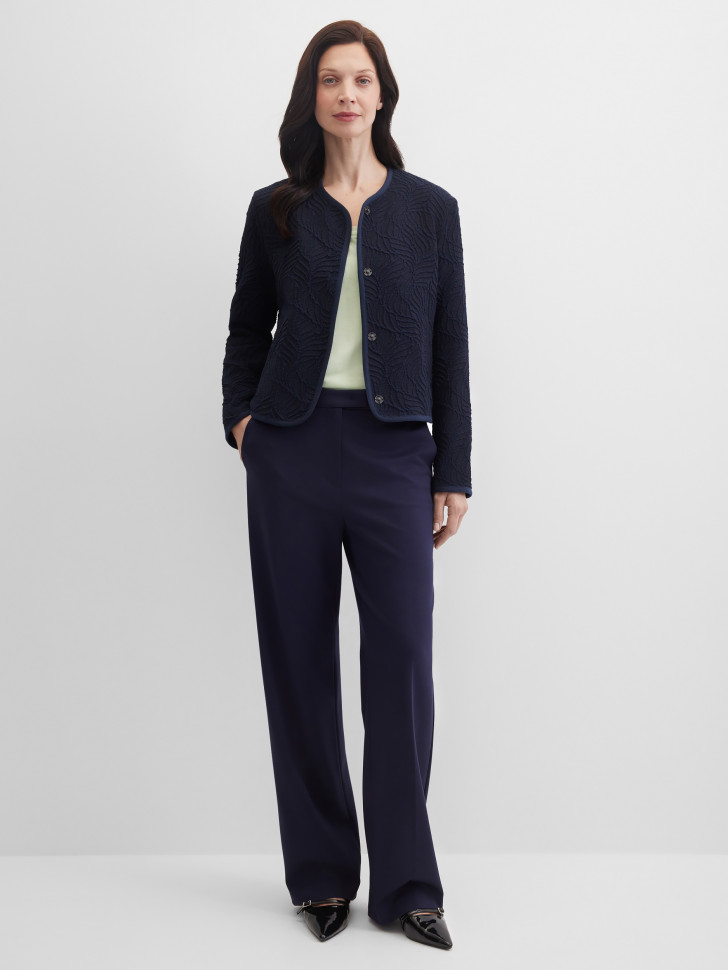 Жакет трикотажный