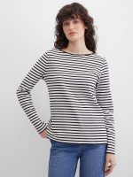 Лонгслив трикотажный в полоску