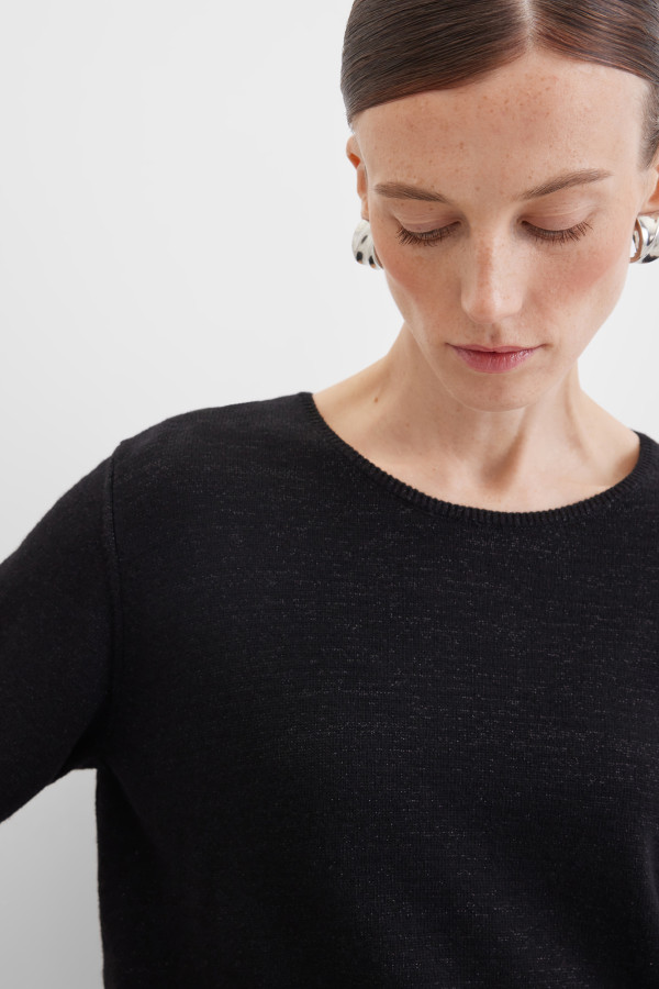 Джемпер с коротким рукавом