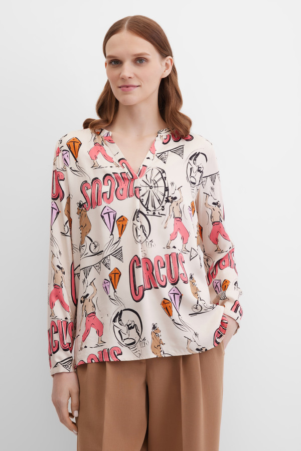 Блузка из вискозы