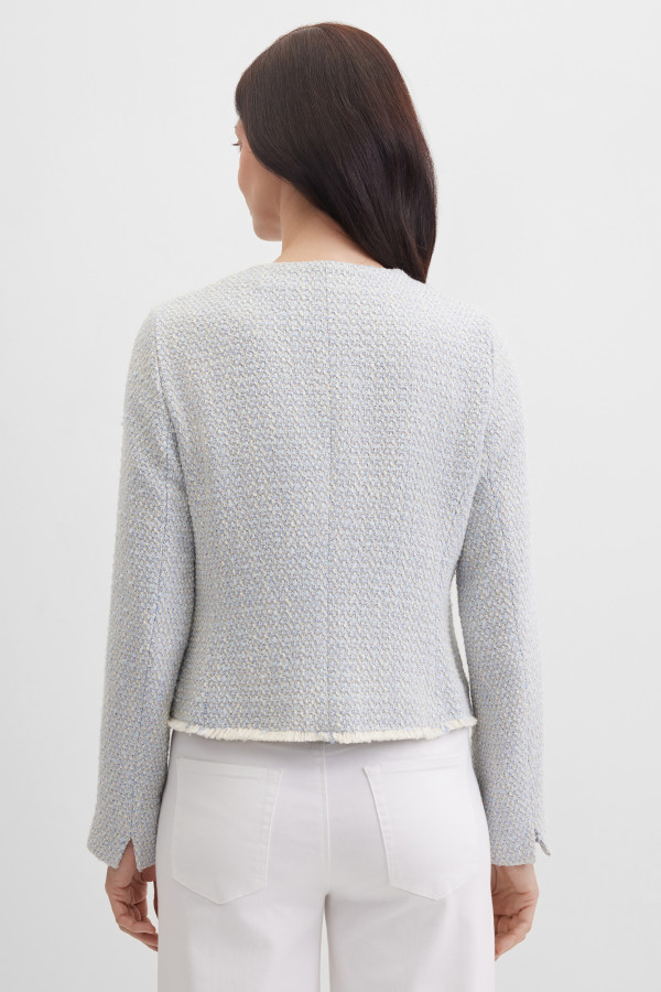 Жакет твидовый