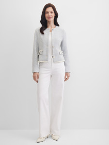 Жакет твидовый