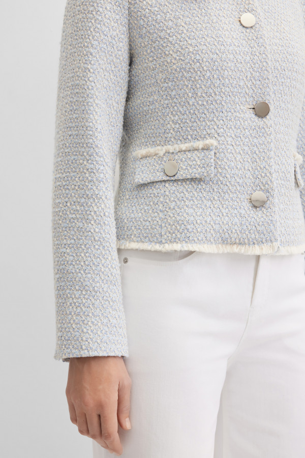 Жакет твидовый