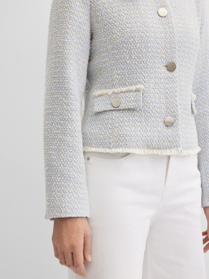 Жакет твидовый