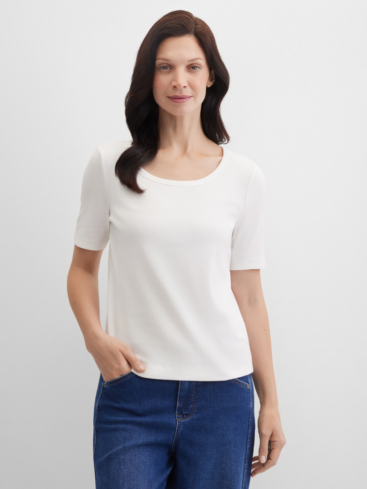 Футболка прямого кроя