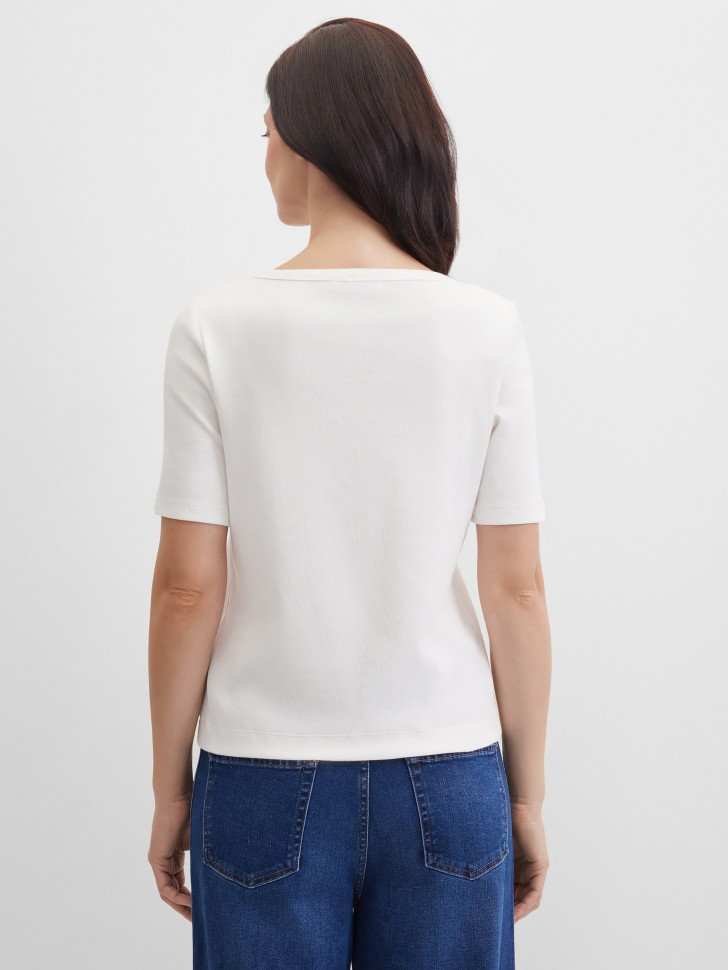 Футболка прямого кроя