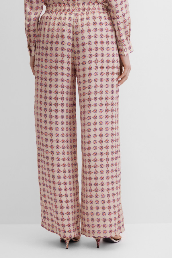 Брюки широкие