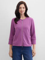 Жакет трикотажный на молнии