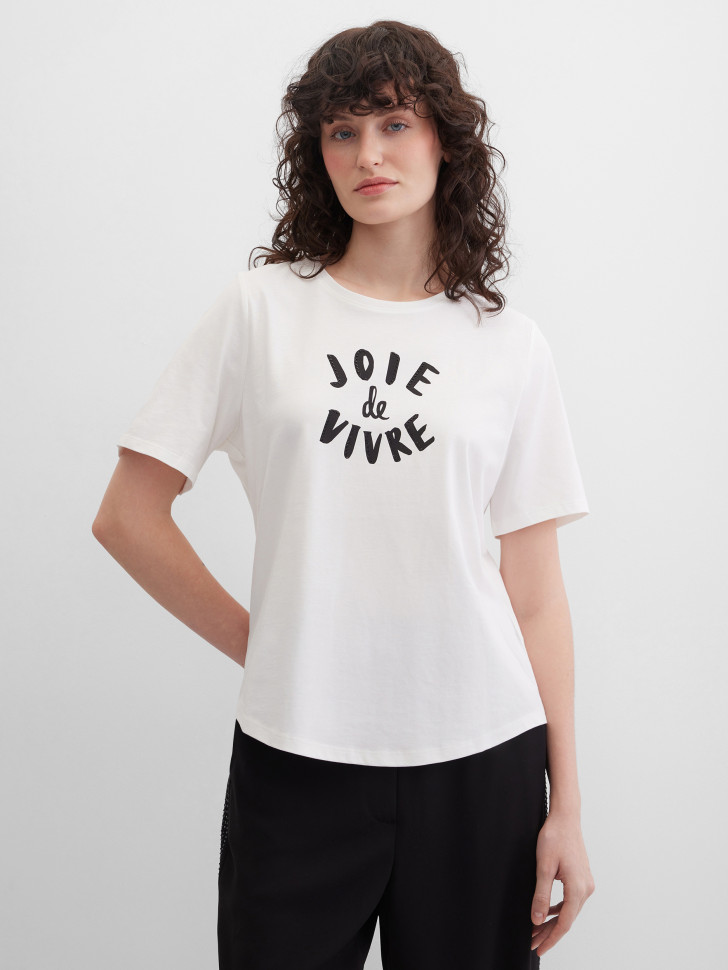 Футболка с надписью