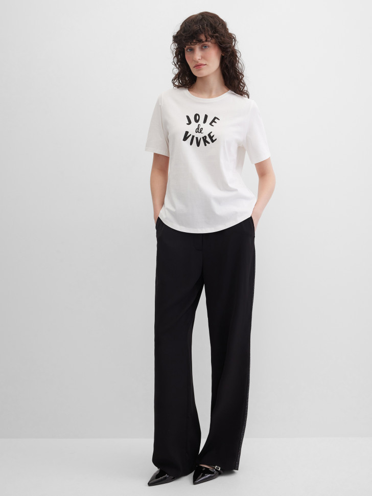 Футболка с надписью