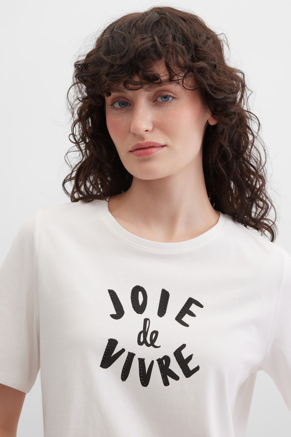 Футболка с надписью