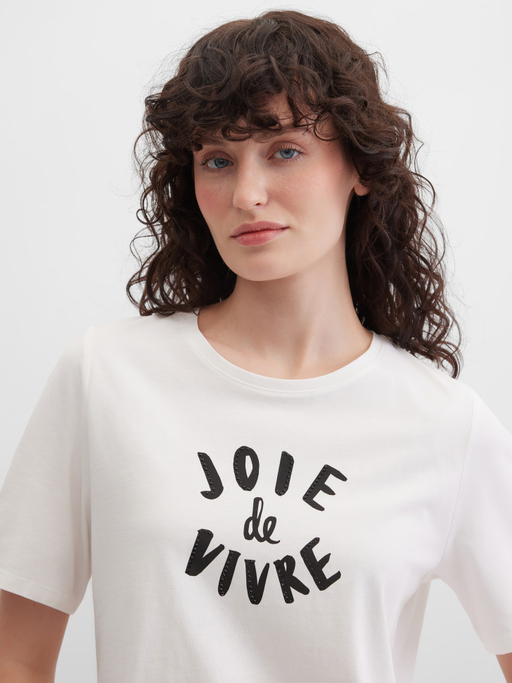 Футболка с надписью