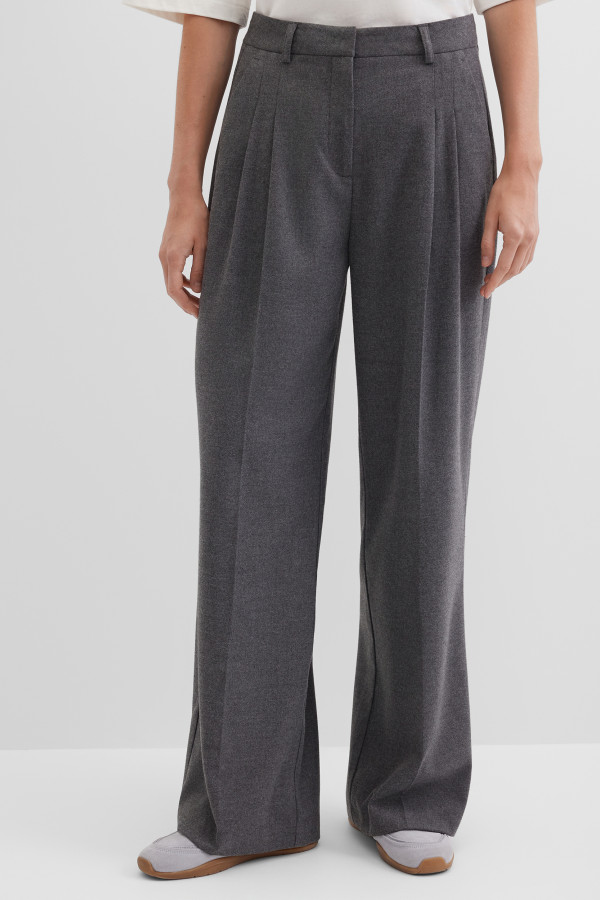 Брюки широкие