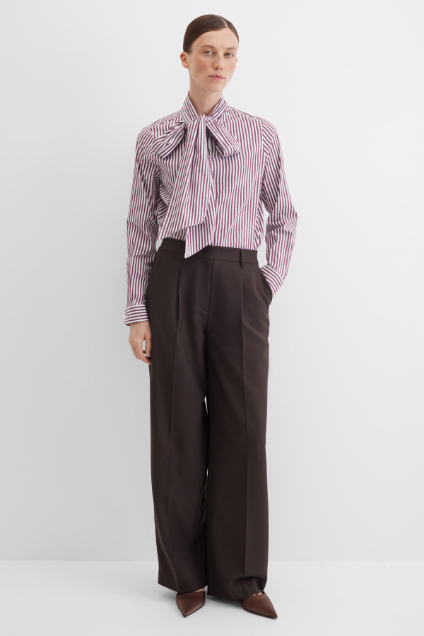 Блузка с длинным рукавом