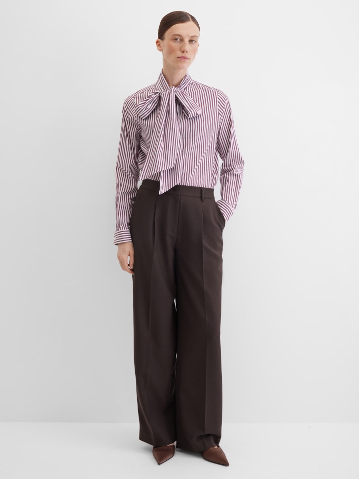 Блузка с длинным рукавом