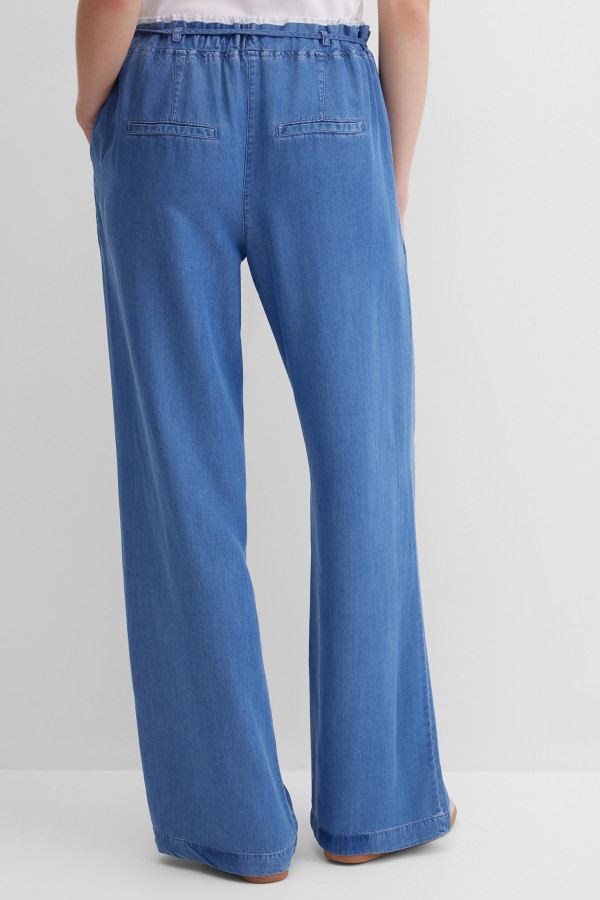 Брюки широкие